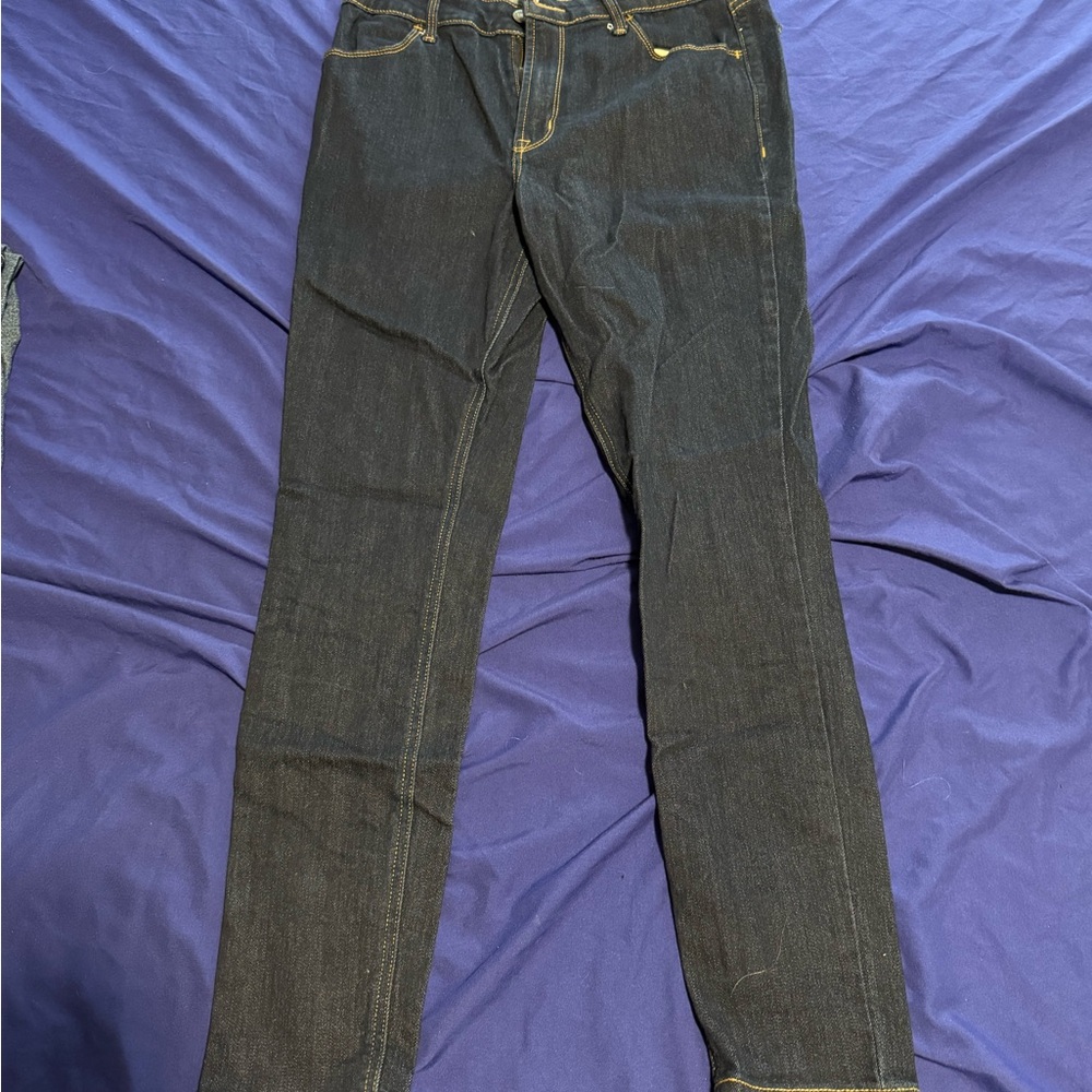 Old Navy Women's Skinny Jeans - Dark Blue